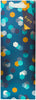 Blue Geometric Patterned Bottle Size Gift Bag