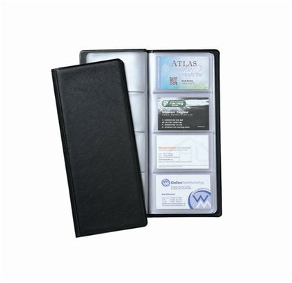 5 Star 64 Pocket Business Card Holder Black