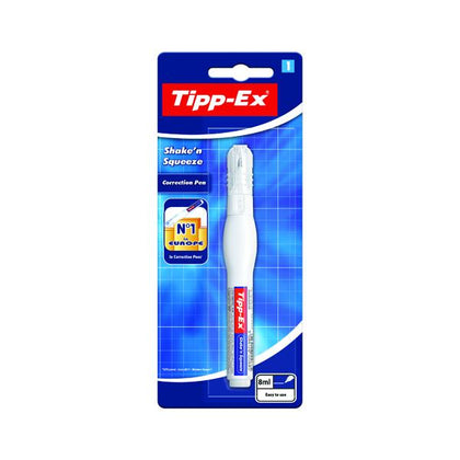 Pack of 10 Tipp-Ex Shake n Squeeze Correction Pen 8ml