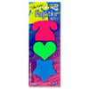 Pack of 3 Assorted Shapes Stickie Notes Tabs by Stik-ie