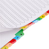 A4 A-Z 20-Part Multi Colour Reinforced Pre-Printed Multi-Punched Index Tabs