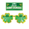 Giant Glasses 28cm St Patrick's Day