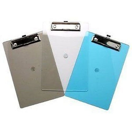A5 Translucent Coloured Tint Clipboards