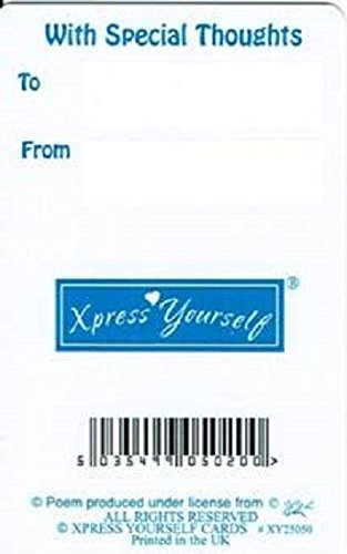 Son Keepsake Card All Occasion Sentimental Wallet Purse Card