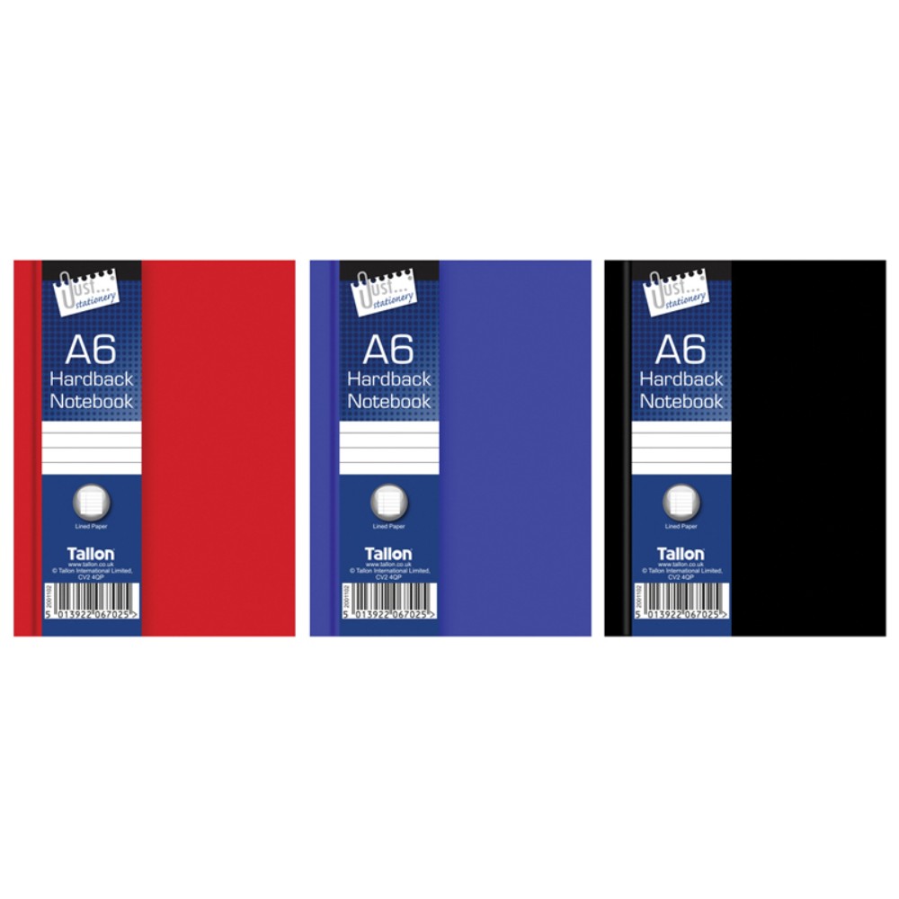 A6 Ruled Hardback Book