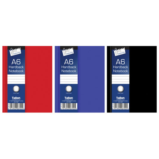 A6 Ruled Hardback Book