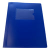 A5 Blue Flexible Cover 10 Pocket Display Book