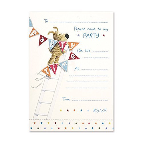 Boofle Party Invitations - Pack of 20 Sheets and Envelopes