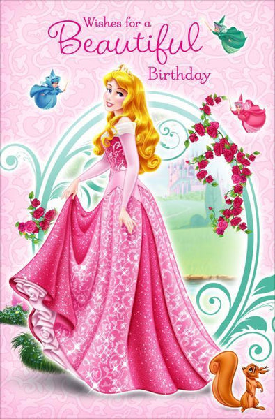 Disney princess wishes for a beautiful birthday card– Choice Wholesale