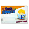 Pack of 25 Star Student Reward Certificates by Clever Kidz