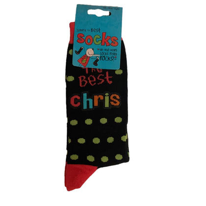 Simply The Best Chris Socks