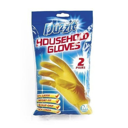 2 Pairs of Household Gloves (Medium)