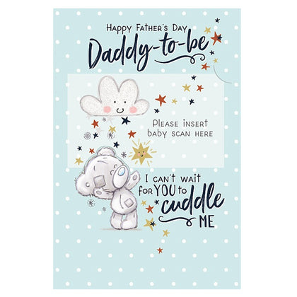 Daddy To Be Me To You Bear On Clouds Father's Day Card