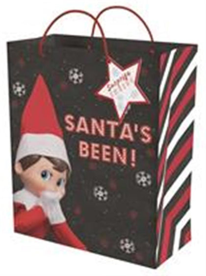 Elf On The Shelf Design Large Christmas Gift Bag