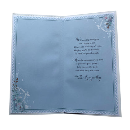 On The Loss of Your Daughter With Deepest Sympathy Soft Whispers Card