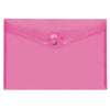 Pack of 25 Pink A4+ Foolscap Stud Document Wallets