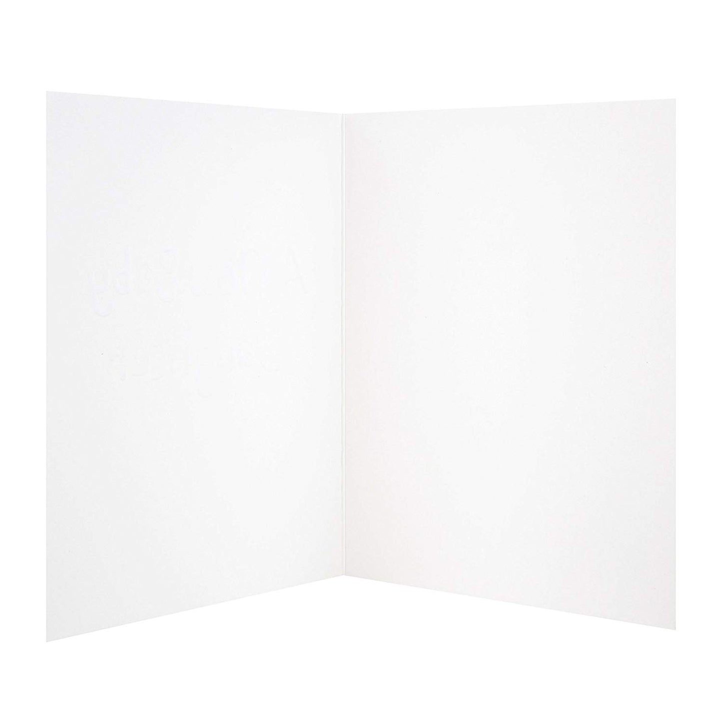 New Baby Daughter Embossed Gold Foiled Lettering Cloud Design Congratulation Card