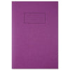 Silvine A4 Purple Exercise Book - Lined with Margin