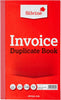 Silvine Duplicate Invoice Book 210 x 127mm (8.25"x5")