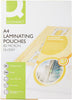 Pack of 100 160 Micron A4 Laminating Pouches