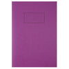 Pack of 100 A4 Purple Exercise Books 80 Pages - Feint Ruled with Margin