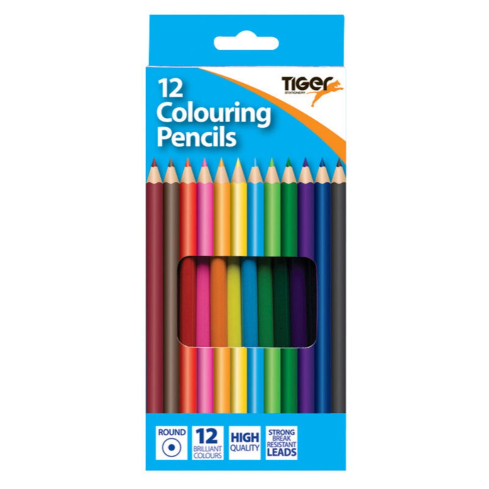 Full Length Colouring Pencils Box 12