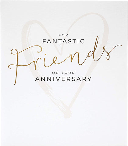 Anniversary Card for Couple For Special Friends