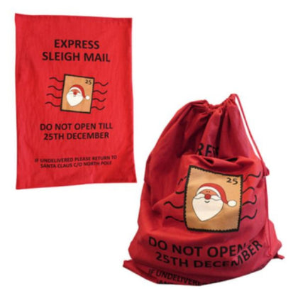 Jumbo Santa Christmas Sack Express Mail