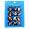 Pack of 12 Pirates Erasers Party Bag Favours