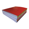 Janrax 9x7" Red 80 Pages Feint and Ruled Exercise Book