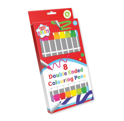 Pack of 8 Double Ended Markers
