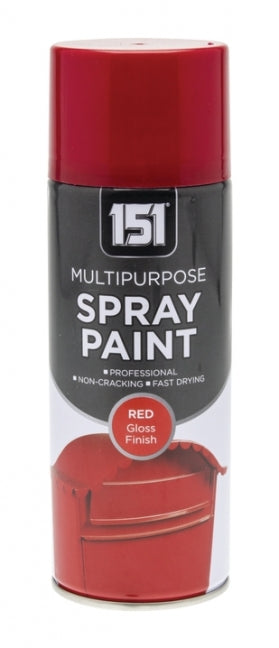 151 Multipurpose Red Spray Paint 400ml