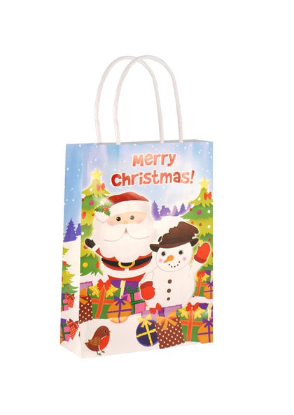 Christmas Paper Party Bag with Handles