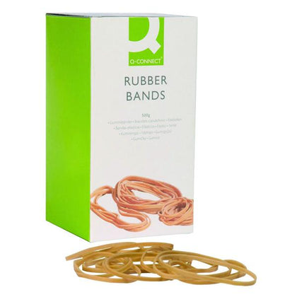 Q-Connect Rubber Bands No.38 152.4 x 3.2mm 500g