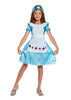 Children's Deluxe Alice Costume For Medium 7-9 Years