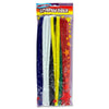 Pack of 42 12" Vivid Coloured Chenille Pipe Cleaners Stems by Crafty Bitz