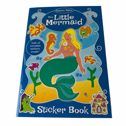 The Little Mermaid Colouring Book and Stickers