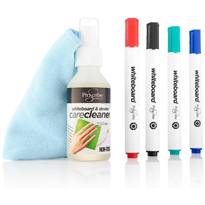 Pack of 6 Piece Whiteboard Care Kit by Pro:scribe