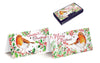 Pack of 20 Luxury Robin Design Slim Christmas Greeting Cards