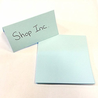 Pack Of 10 High Quality Place Cards (Sky Blue Colour)