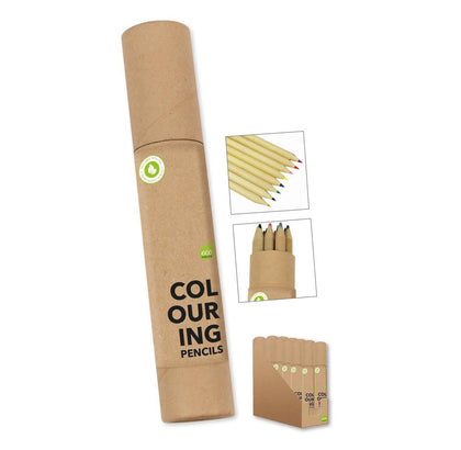 Pack of 8 ECO Friendly Colouring Pencils