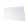 Pack of 12 A3 Yellow Zip Zippy Bags