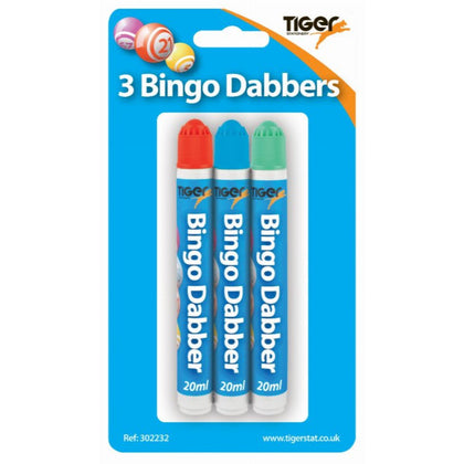 Pack of 3 Bingo Dabbers Blister