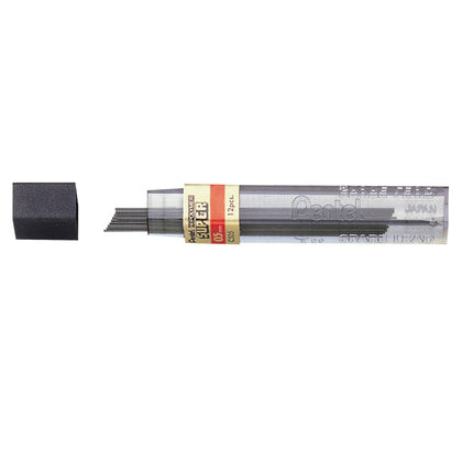 Tube of 12 Pentel 0.5mm 2B Hi Polymer Super Pencil Leads