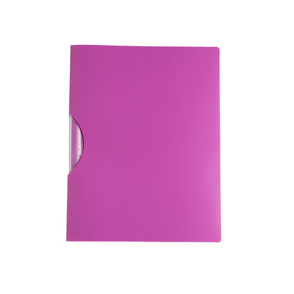 A4 Pink Swing Clip Folder Document File