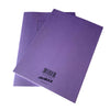 Pack of 50 Janrax A4 Purple 80 Pages Feint and Ruled Exercise Books
