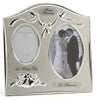 Two Tone Silver Plated Wedding Anniversary Gift Photo Frame - "Our Anniversary"