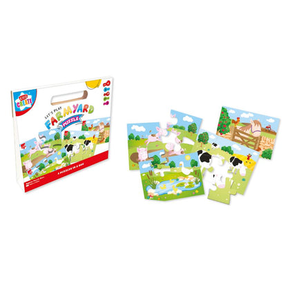 Pack of 4 Educational Puzzles by Kids Create