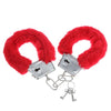 Furry Handcuffs Red with Key