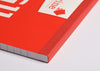 160 Page A4 Red Refill Pad (210x297mm)